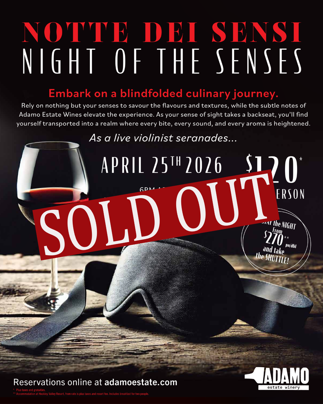 Notte Dei Sensi: Night of the Senses