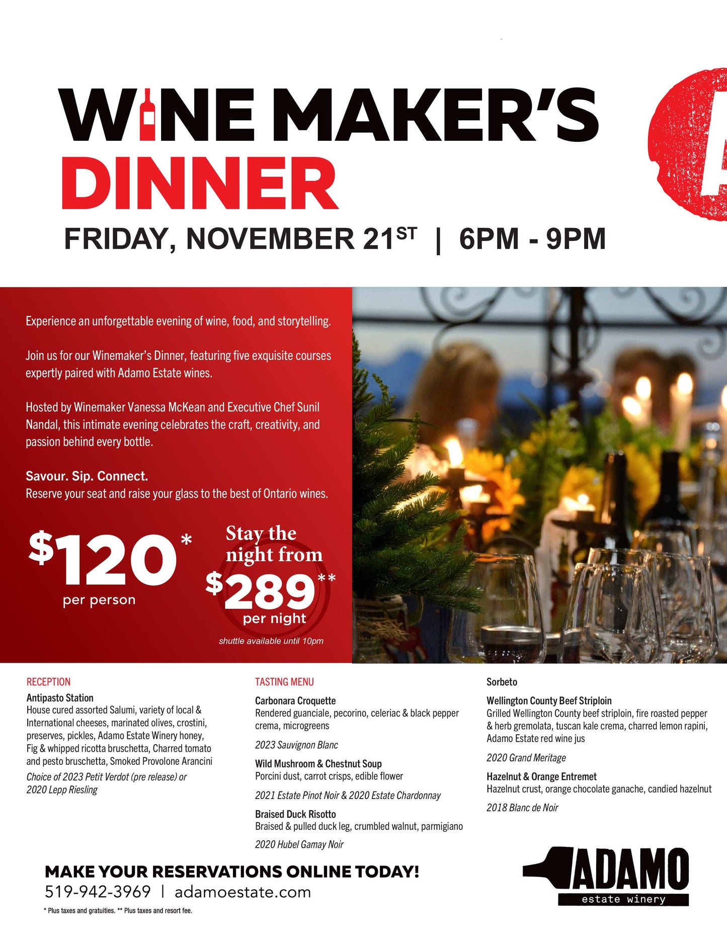 Winemaker's Dinner