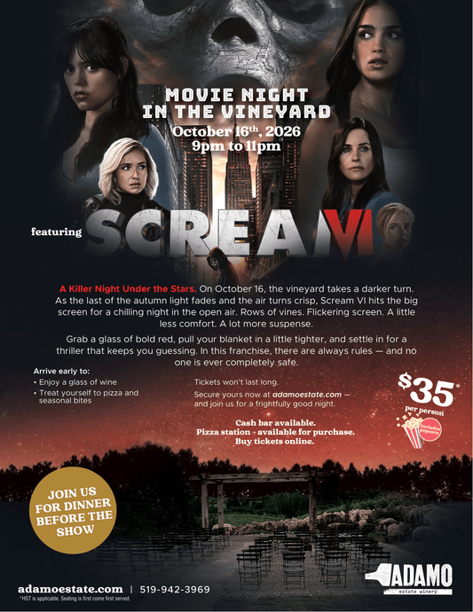 Movie Night In The Vineyard: Scream VI