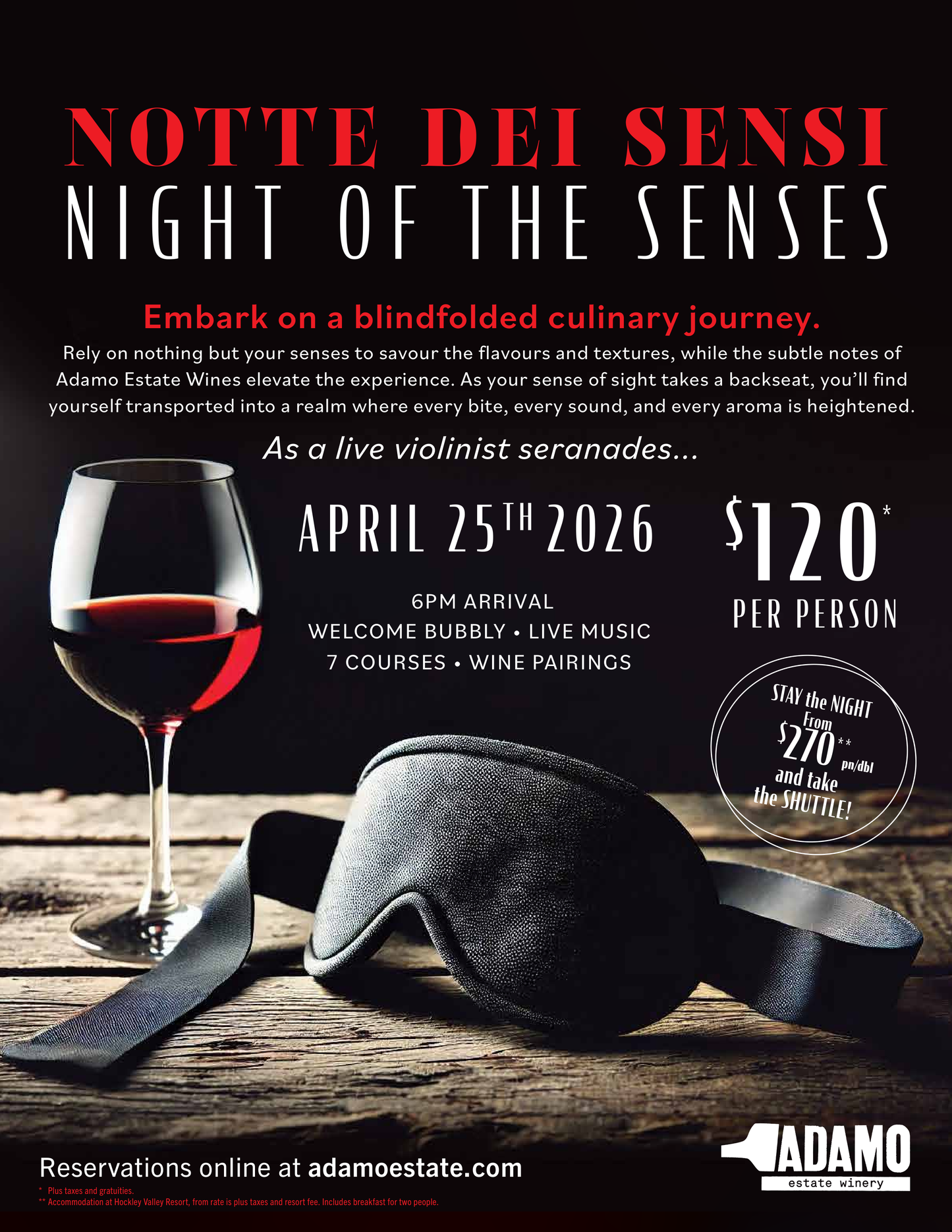 Notte Dei Sensi: Night of the Senses