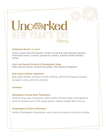 Uncorked: New Year's Eve