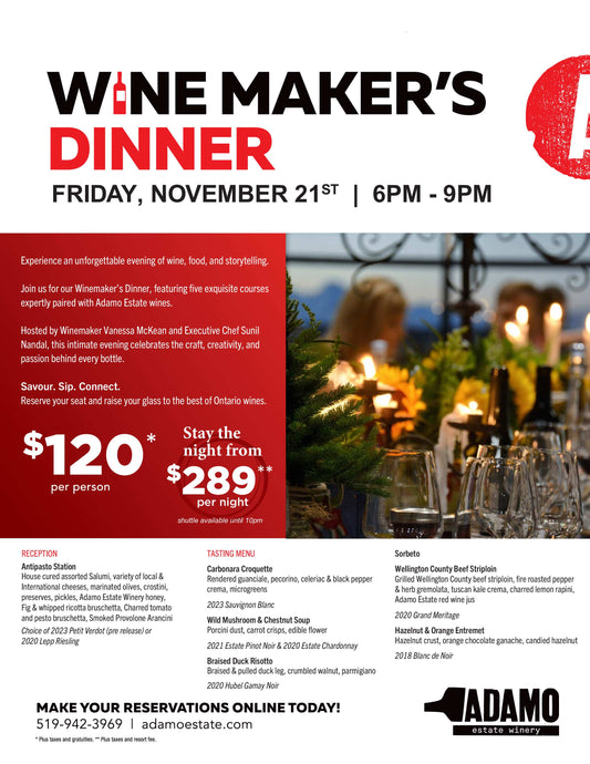 Winemaker's Dinner