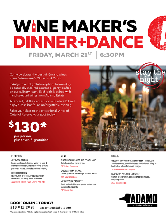 Winemaker's Dinner & Dance