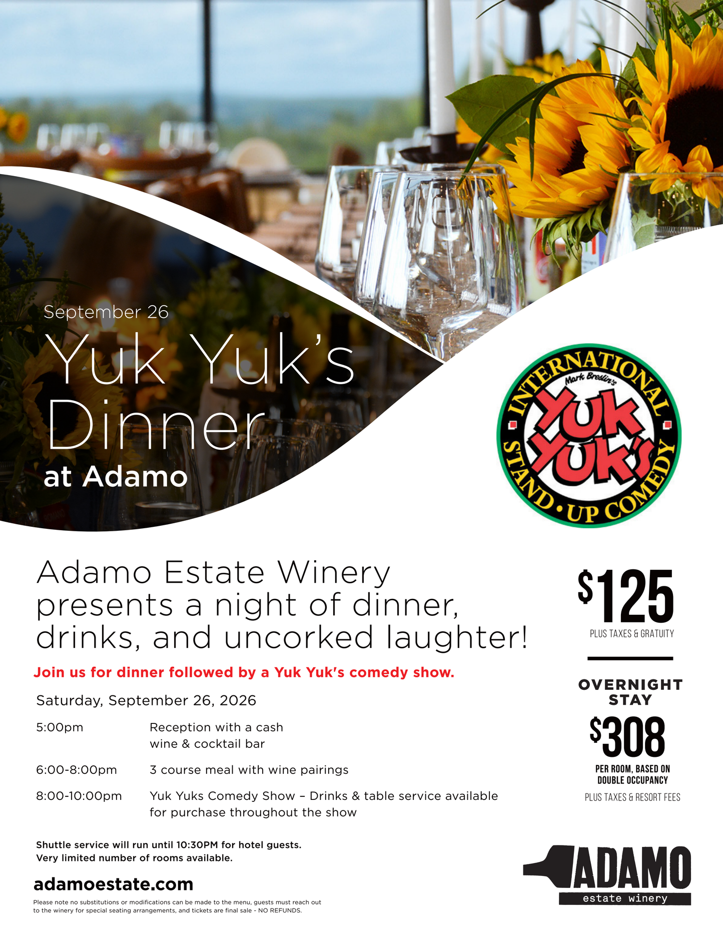 Yuk Yuk's Dinner & Comedy Show