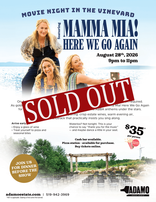 Movie Night In The Vineyard: Mamma Mia! Here We Go Again
