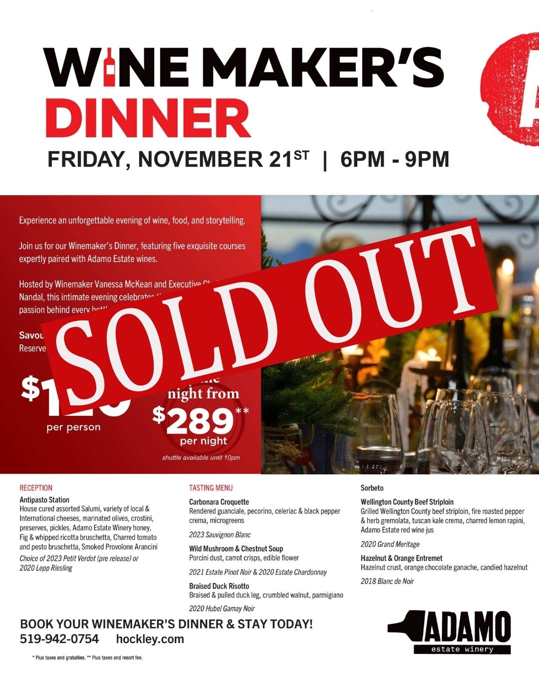 Winemaker's Dinner