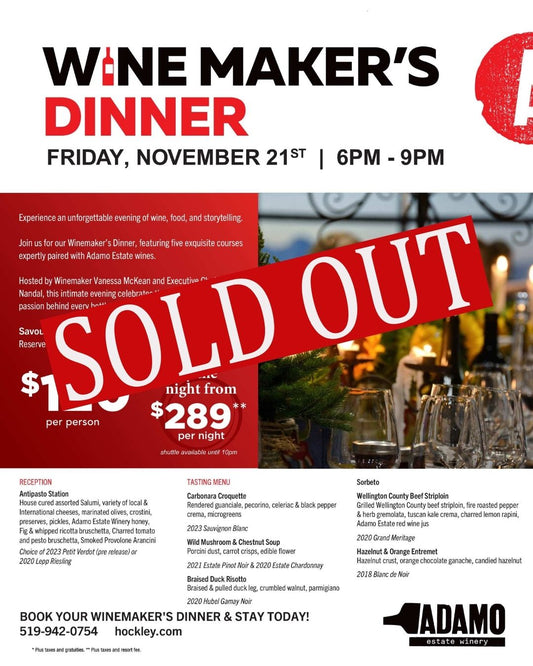 Winemaker's Dinner